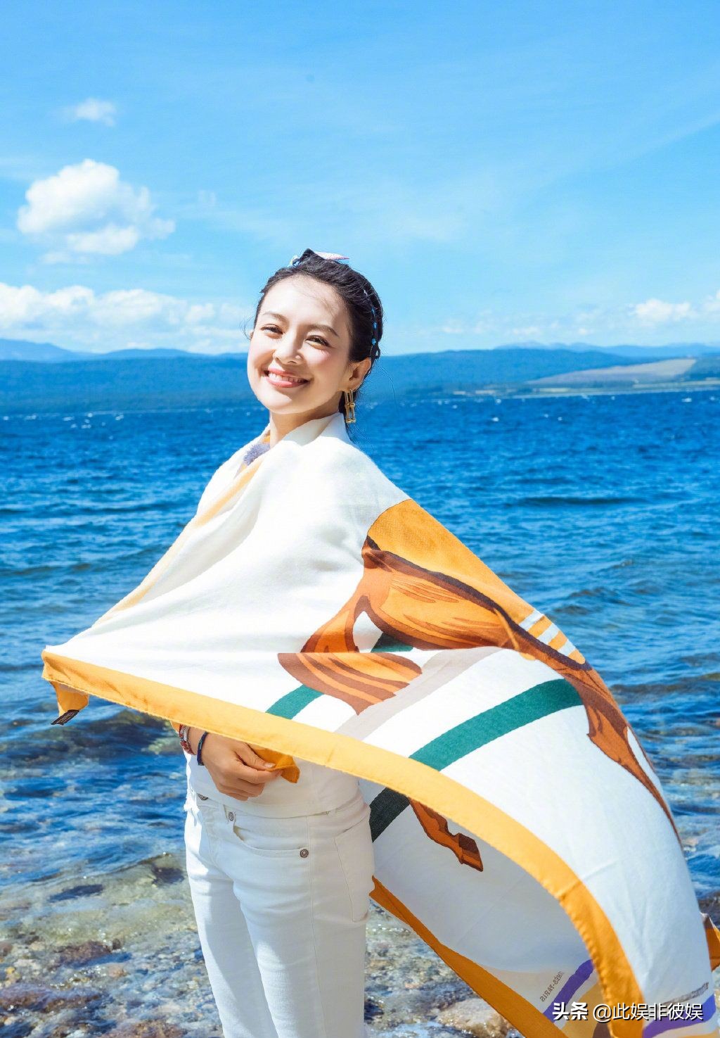 苏明玉系丝巾视频,苏明玉丝巾打法