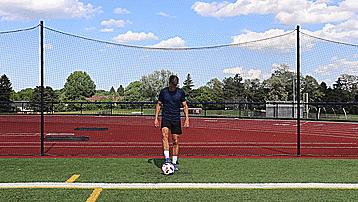 10个控球训练,真正的颠球技术