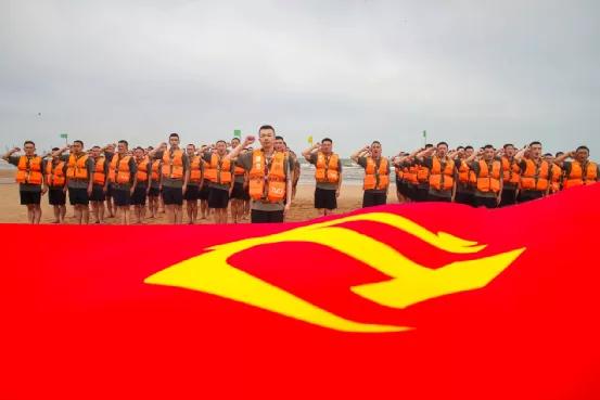 直击！第71集团军防空劲旅海上战斗誓言！