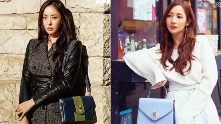 女神*用御**包！《夫妻的世界》金喜爱、朴敏英都爱背的JoyGryson