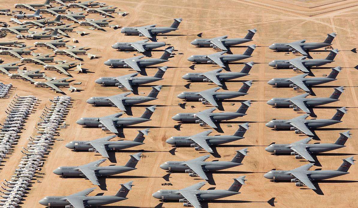 亚洲最大的飞机坟墓场,亚洲最大废弃飞机场