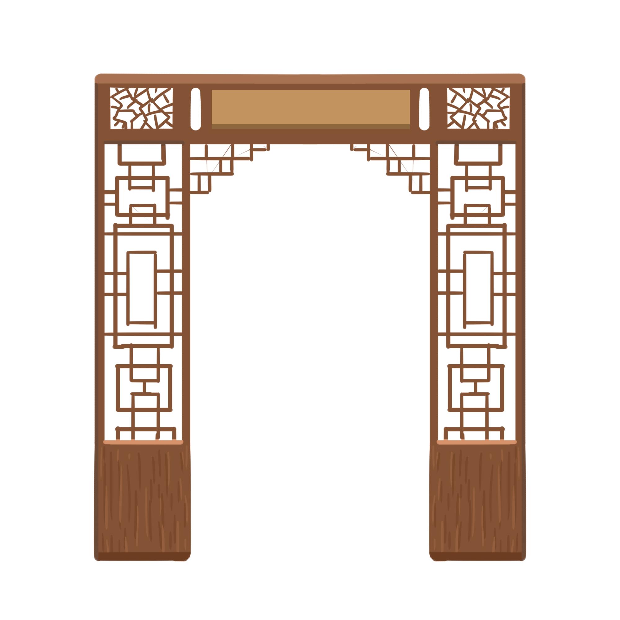 古风门窗设计简单,古风门窗装饰图片