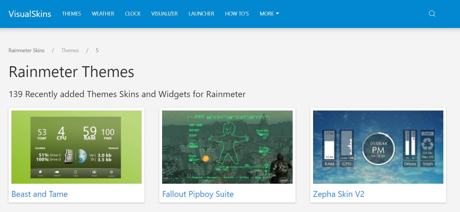 rainmeter怎么美化图标,如何通过致美化下载rainmeter