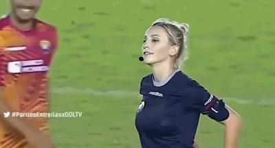 十大漂亮女足球裁判,足球最美女裁判