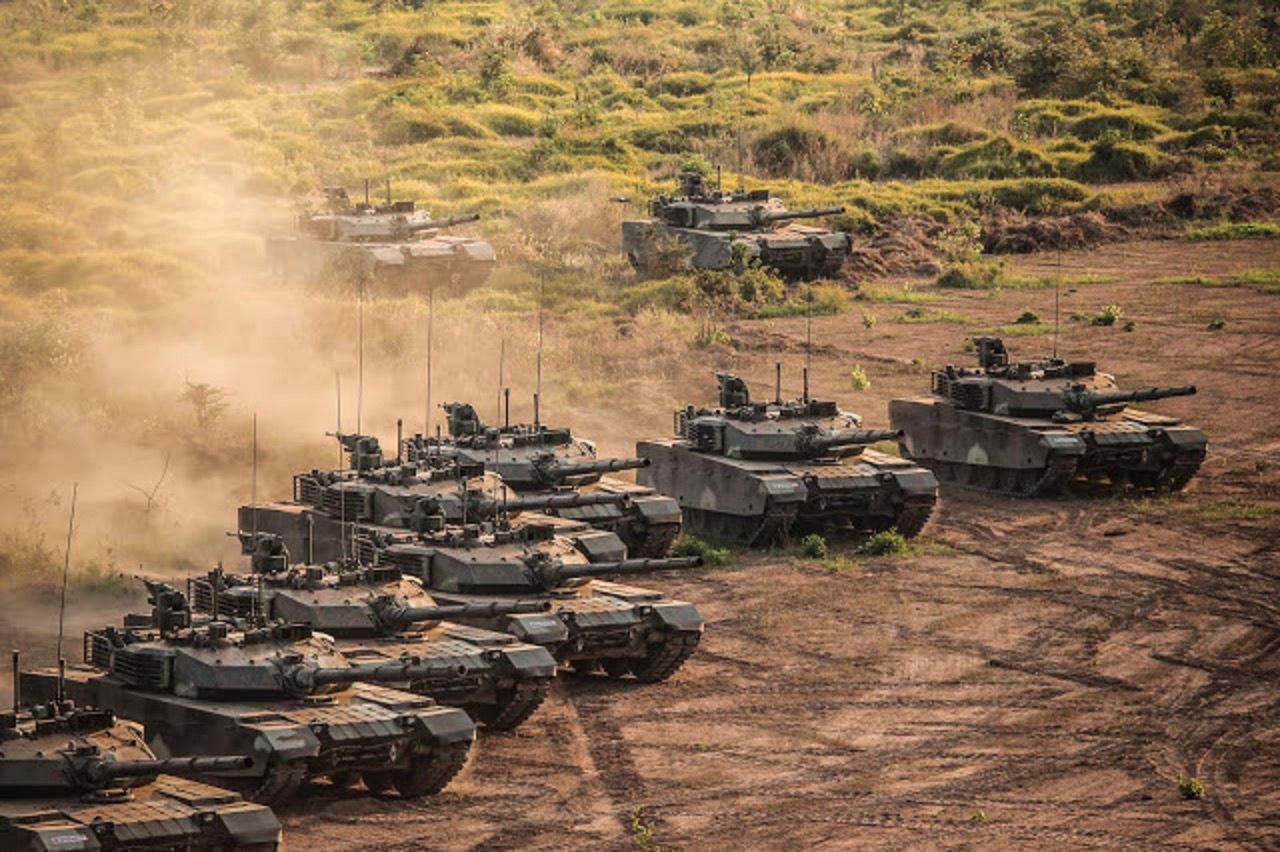 中国全部坦克pk日本全部坦克,中国99a主战坦克vs日本坦克