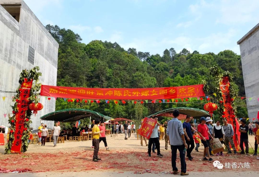 彩旗飘舞，鞭炮阵阵，六陈镇外嫁女集体回娘家，助力乡村风貌提升