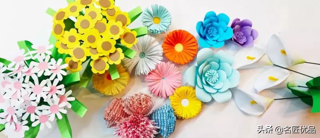 教师节创意手工:一张纸,还能编出花来?没想到一张纸也能美美哒