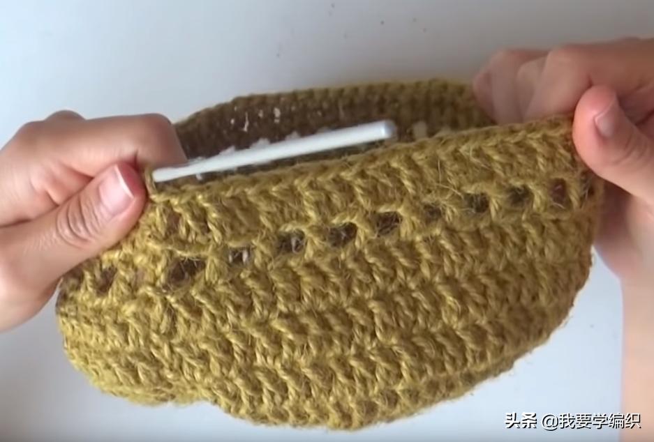 圆筒手提袋钩织教程,女士手提袋钩织全教程视频