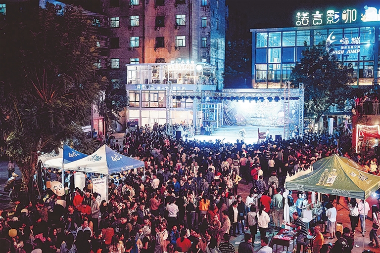 章贡区靠什么带动经济,夜经济让城市更活力