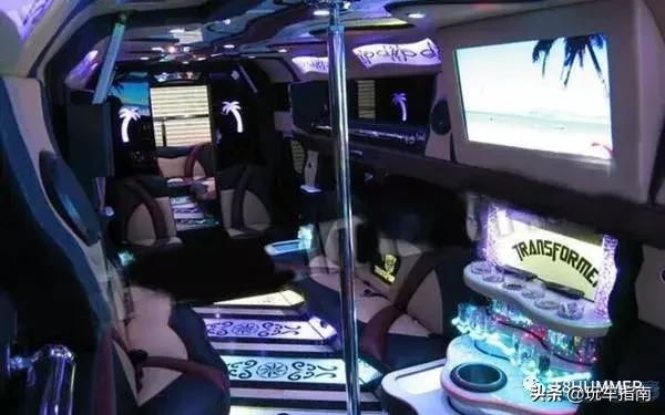 六轮悍马h2加长版视频,悍马h2越野最新款