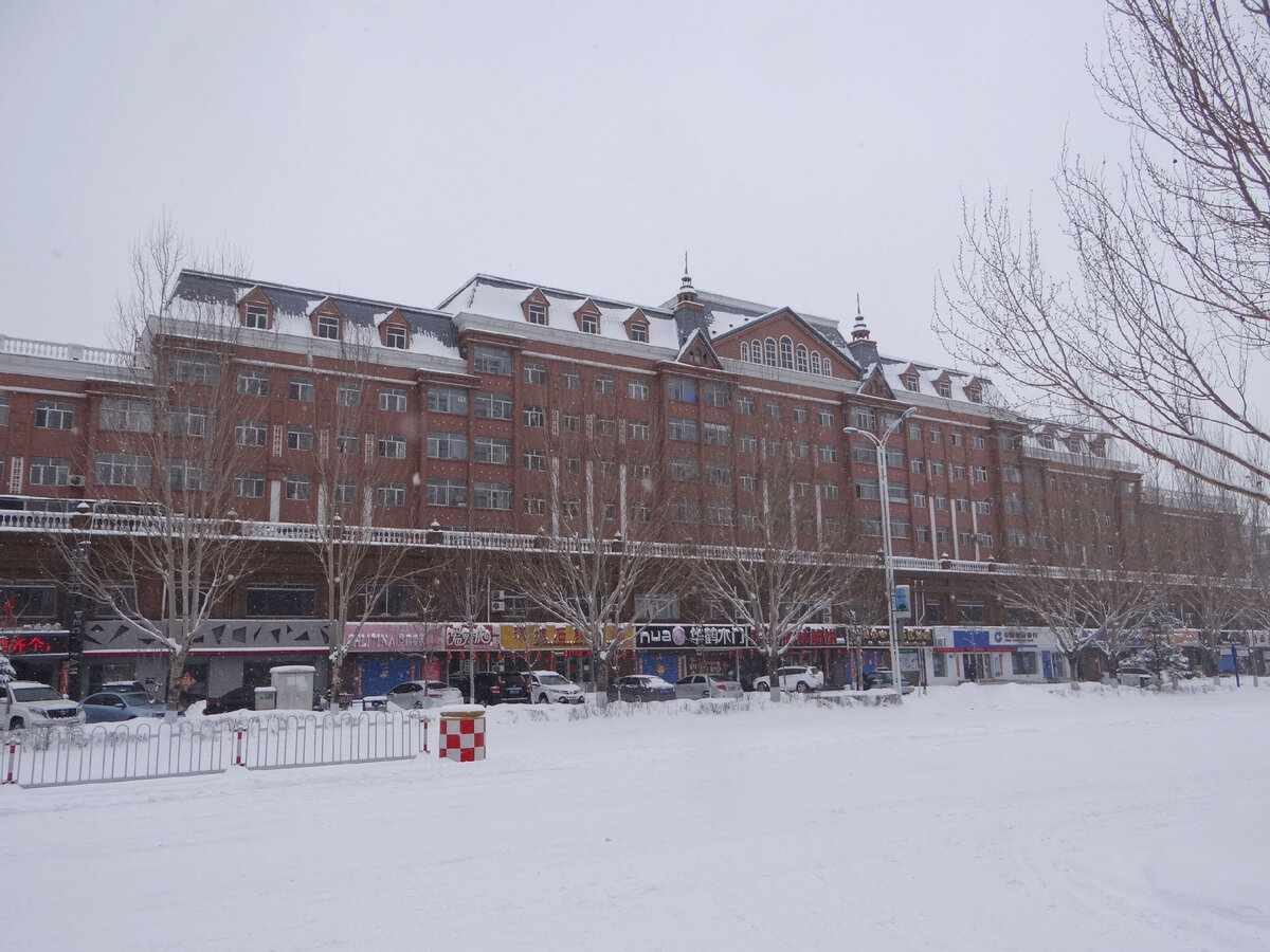 俄罗斯海兰泡市和中国黑河,黑河与海兰泡边境