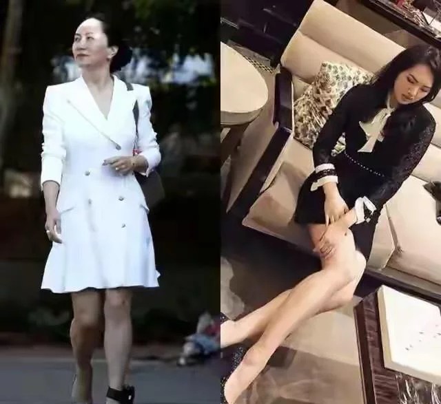 华为老总小女儿视频,华为老总女儿回国