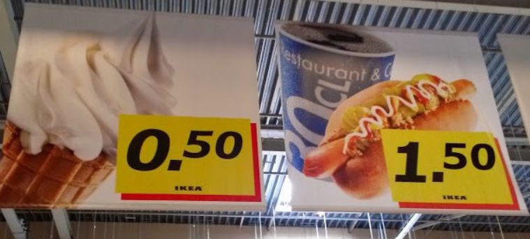 宜家一块钱一个冰淇淋亏本吗,宜家的冰激凌一块钱有利润吗