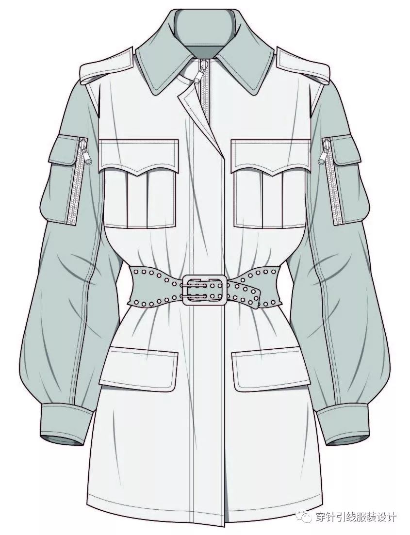 服装款式汇总,各种服装款式图