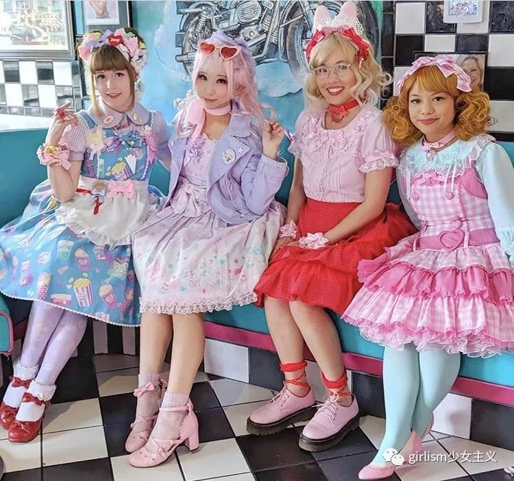 lolita裙子暗黑系推荐,lolita甜系搭配