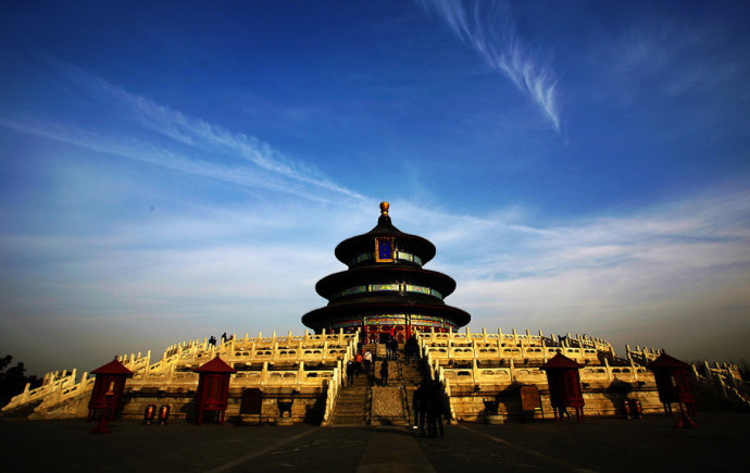 北京天坛民之乐,北京天坛景观