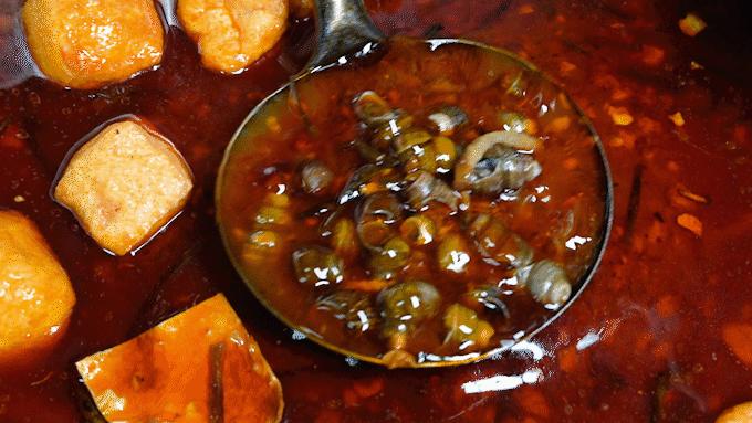 最近有一家特别火的螺蛳粉店,广西南宁西乡塘皇冠螺螺蛳粉