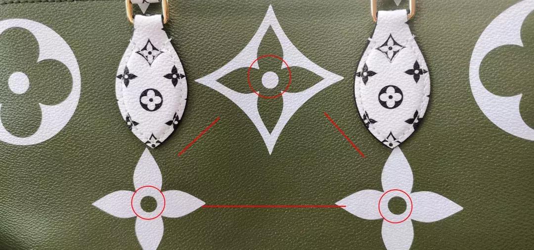 lvonthego中号怎么分辨真假,lvonthego大花购物袋真假鉴别