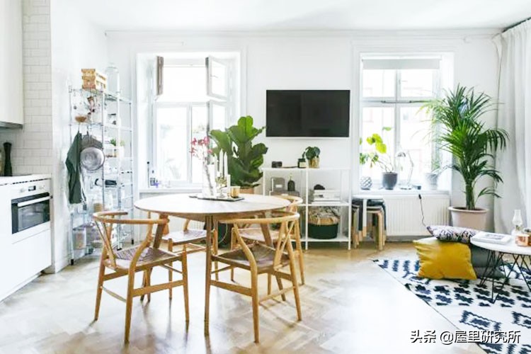 实用北欧风装修施工,最简单省钱的家装60平