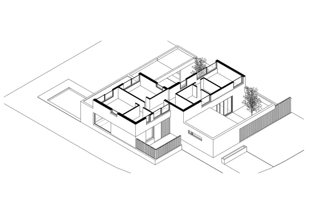 简单房子的轴测图,60平方十大最佳户型图