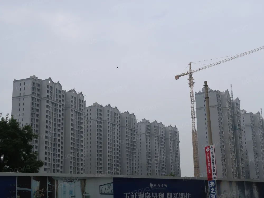 百岛绿城现状,石家庄百岛绿城一共多少楼