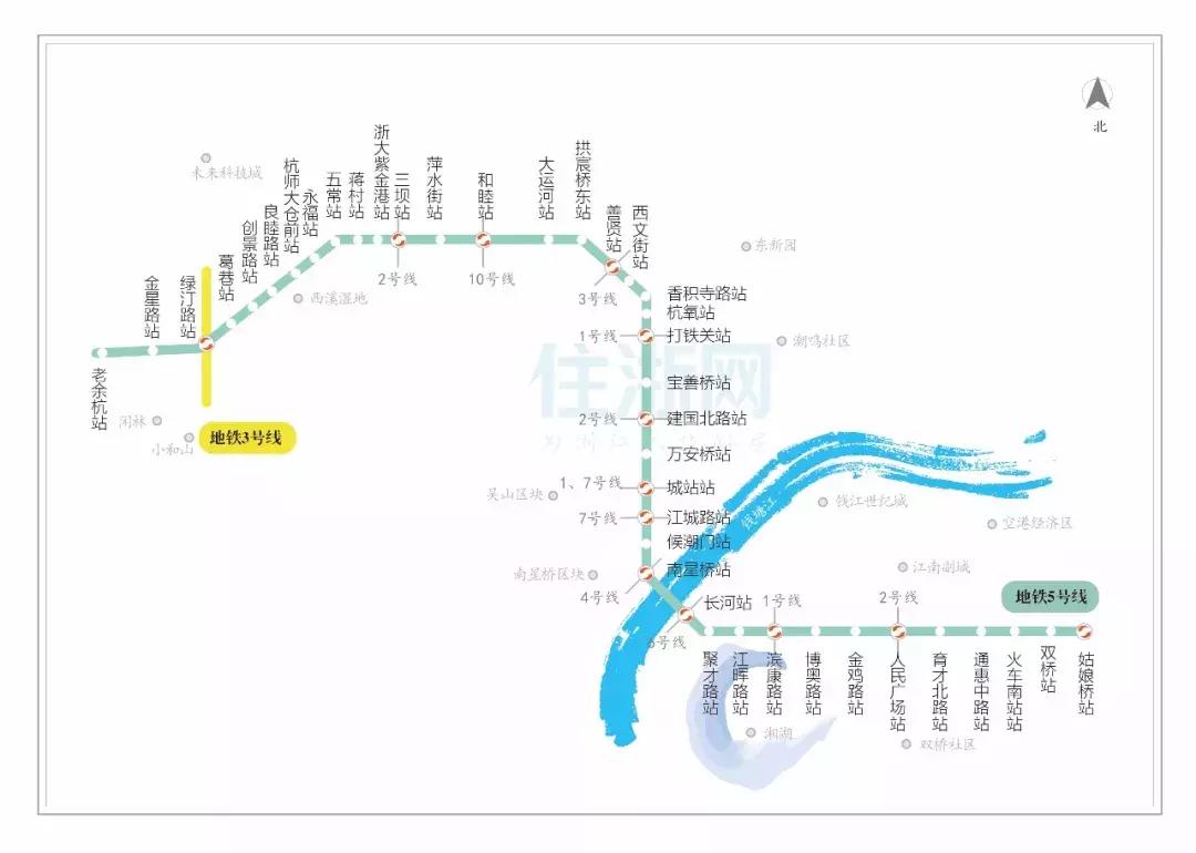 北京地铁超级换乘站5站换乘,盘点五号线地铁沿线新楼盘