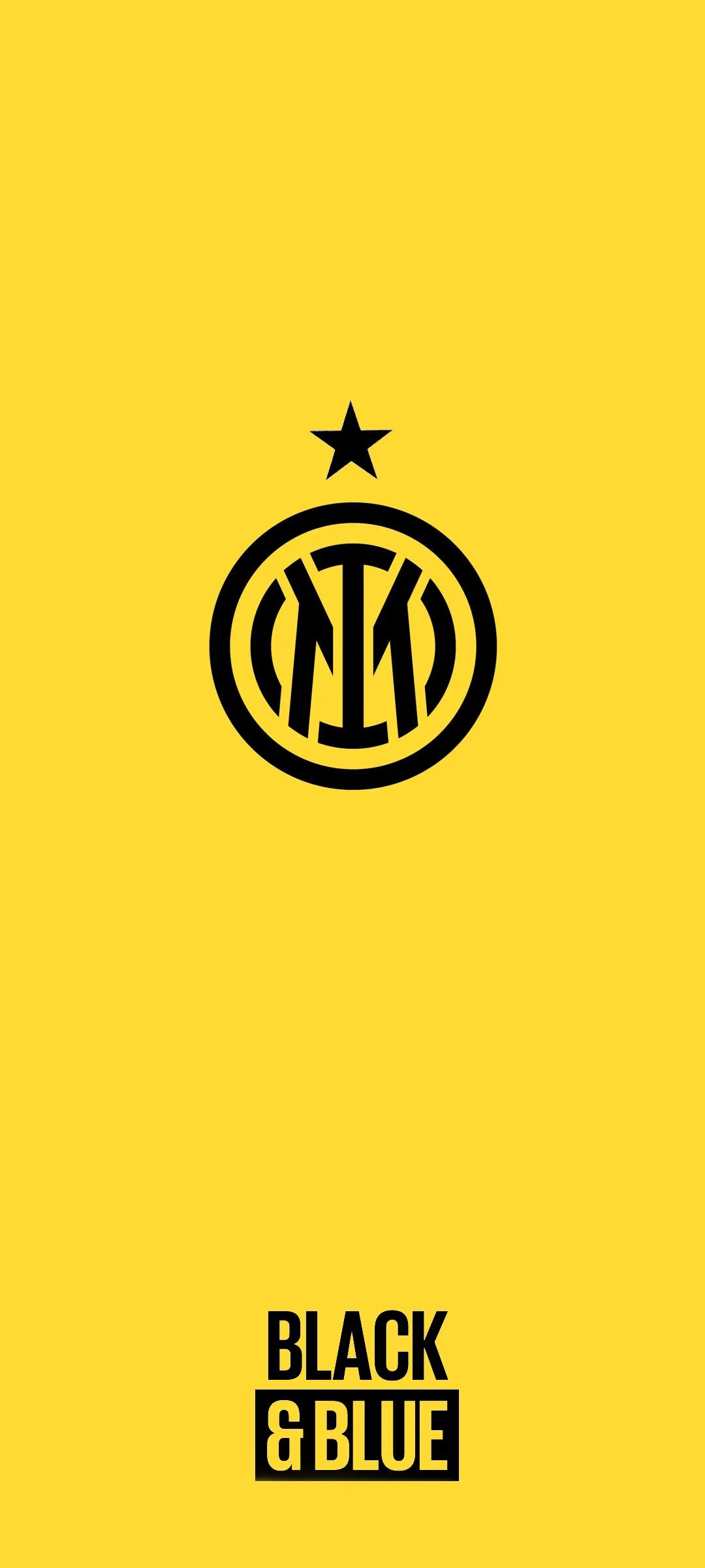 国际米兰队徽手机高清壁纸,国际米兰新队徽原创壁纸