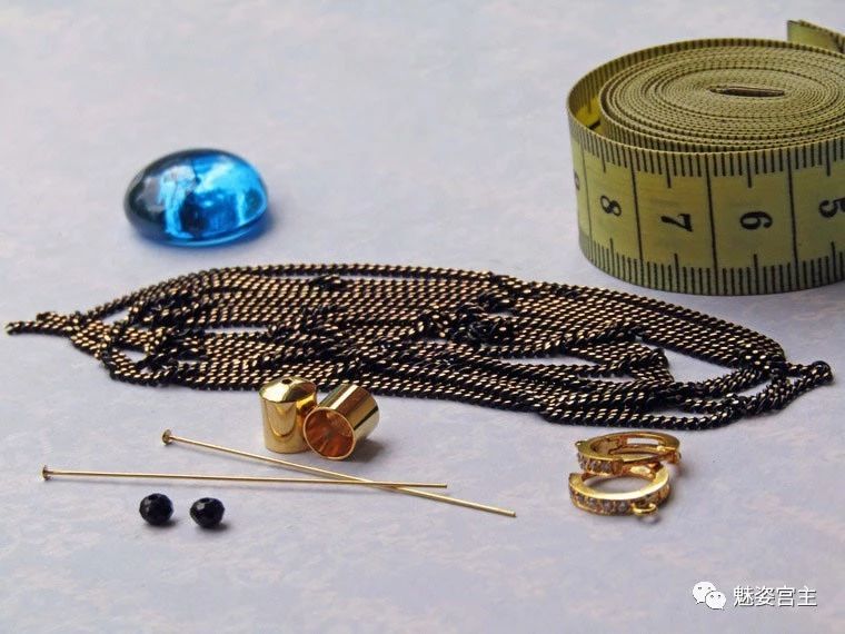 珠宝店的真丝流苏耳环，3步教你轻松完成