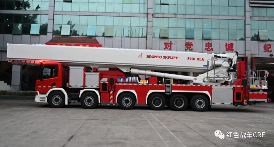 新车抢先看丨尺寸超过博浪涛F101，一起看看三一JP62大跨度消防车