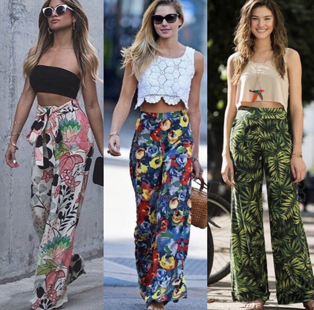 大码欧美阔腿裤高腰垂坠感,直筒垂感宽松阔腿裤搭配外套