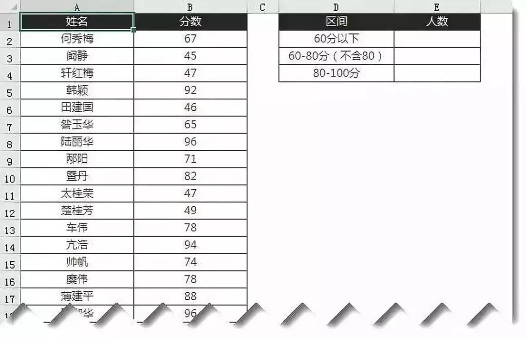 怎么做区间统计,区间分段统计怎么设置