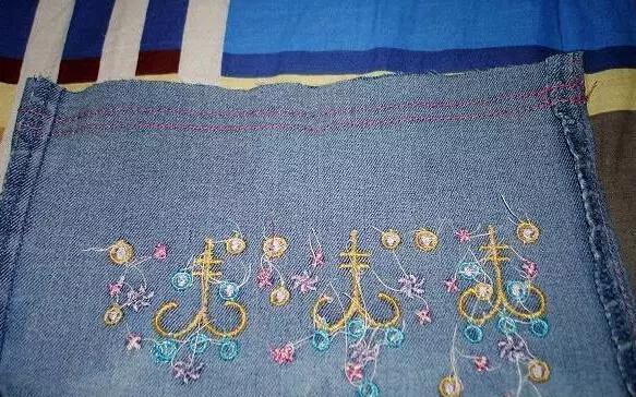 牛仔裤改包包做法大全简单,旧牛仔裤的超实用改造成品