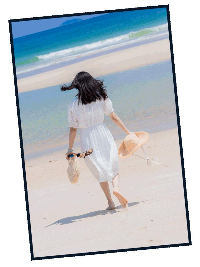 深圳少见的“十里银滩”，美到无边