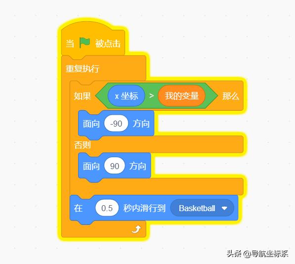 图形化编程飞天小猫,小猫踢球编程教程