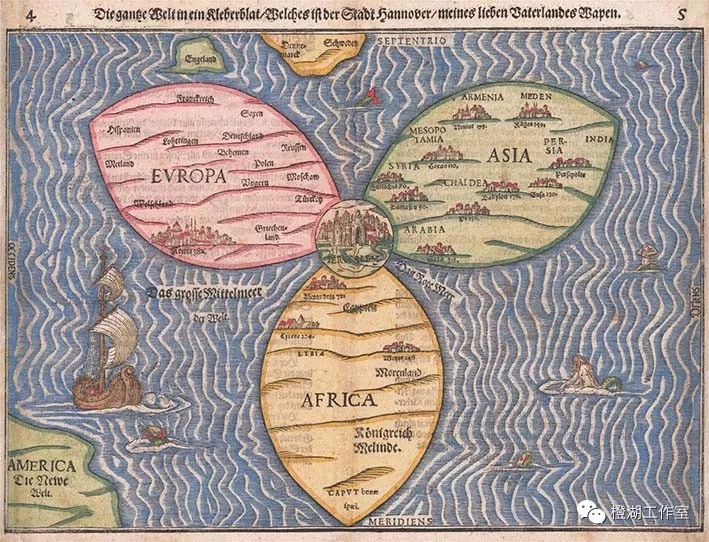 62期~天主教神学教授的美丽新世界—记哈尔斯“三叶草”世界地图