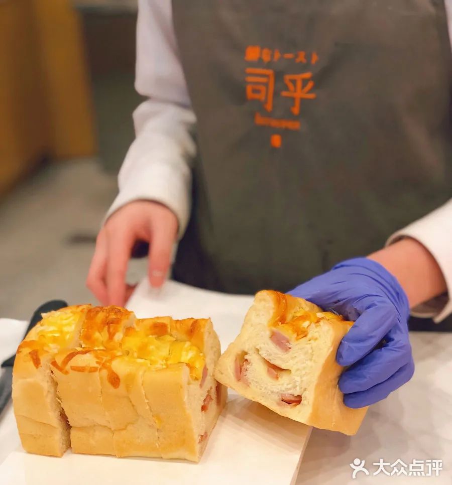 吐司美食网红店,网红北海道小吐司