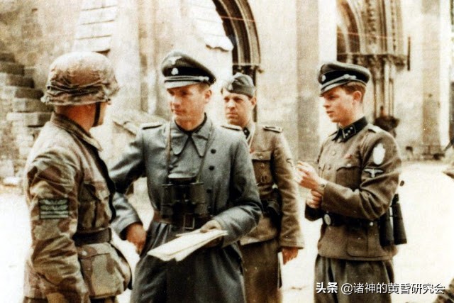 嗜血的童子军-诺曼底战役中的希特勒青年师彩*图色**片集