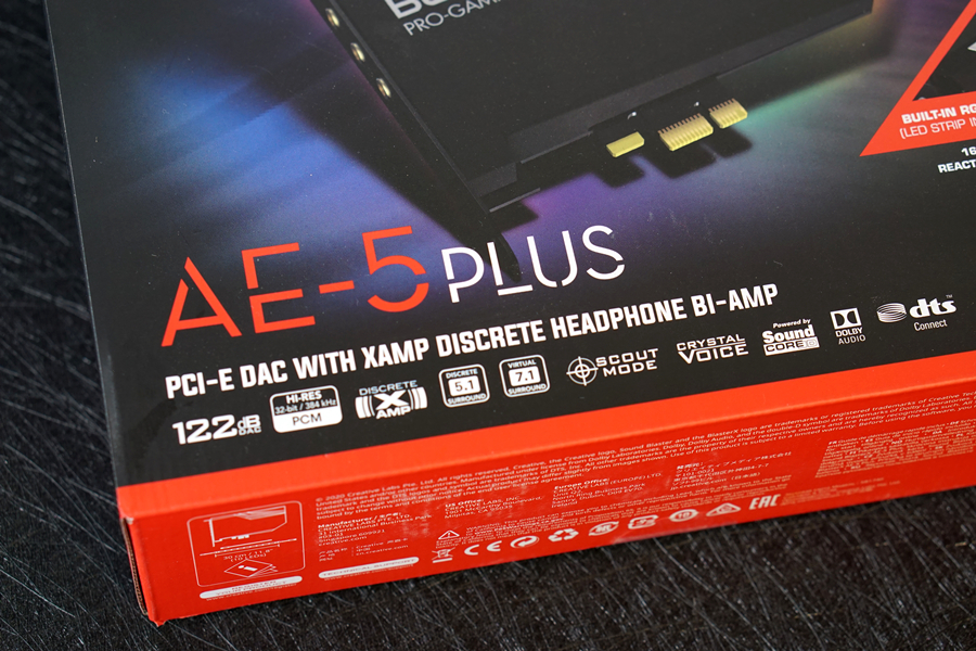 创新声卡ae-7和ae-5的区别,创新ae5声卡插口图解