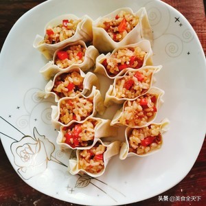 新手小白也能做成功的烧麦,包烧麦又快又好看方法