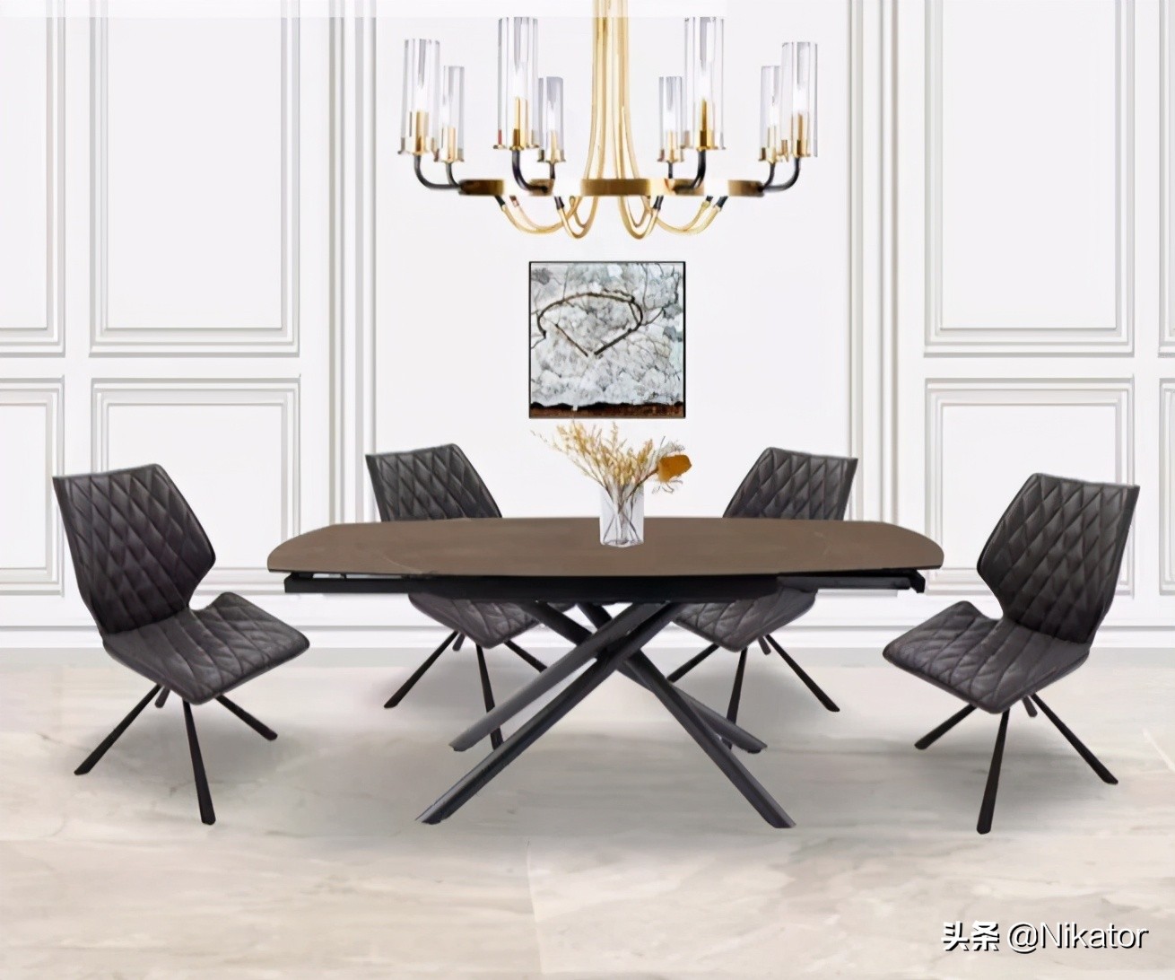 中式餐桌圆的好还是方的好,小客厅适合方餐桌还是圆餐桌