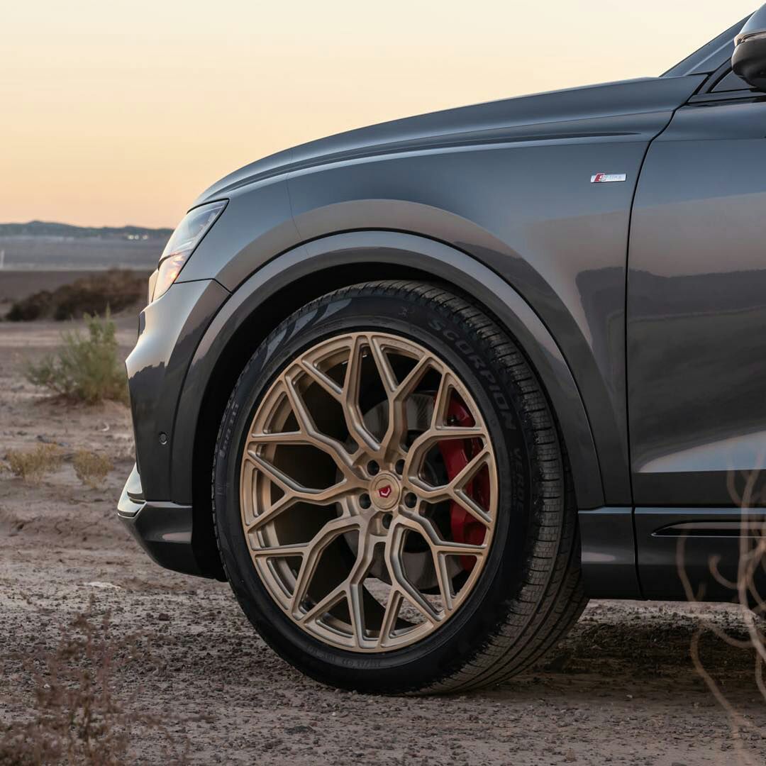 q8配vossen悬浮轮毂,沃森vossenhf-7定制