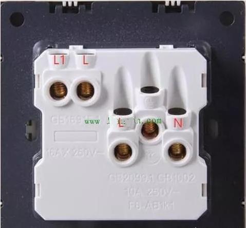 开关l1和l2是接火线还是零线,开关上的l和l1l2哪个是地线