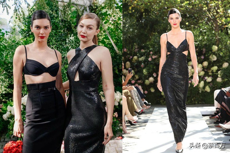 美国时装秀肯达尔詹娜,吉吉哈迪德与肯达尔詹娜