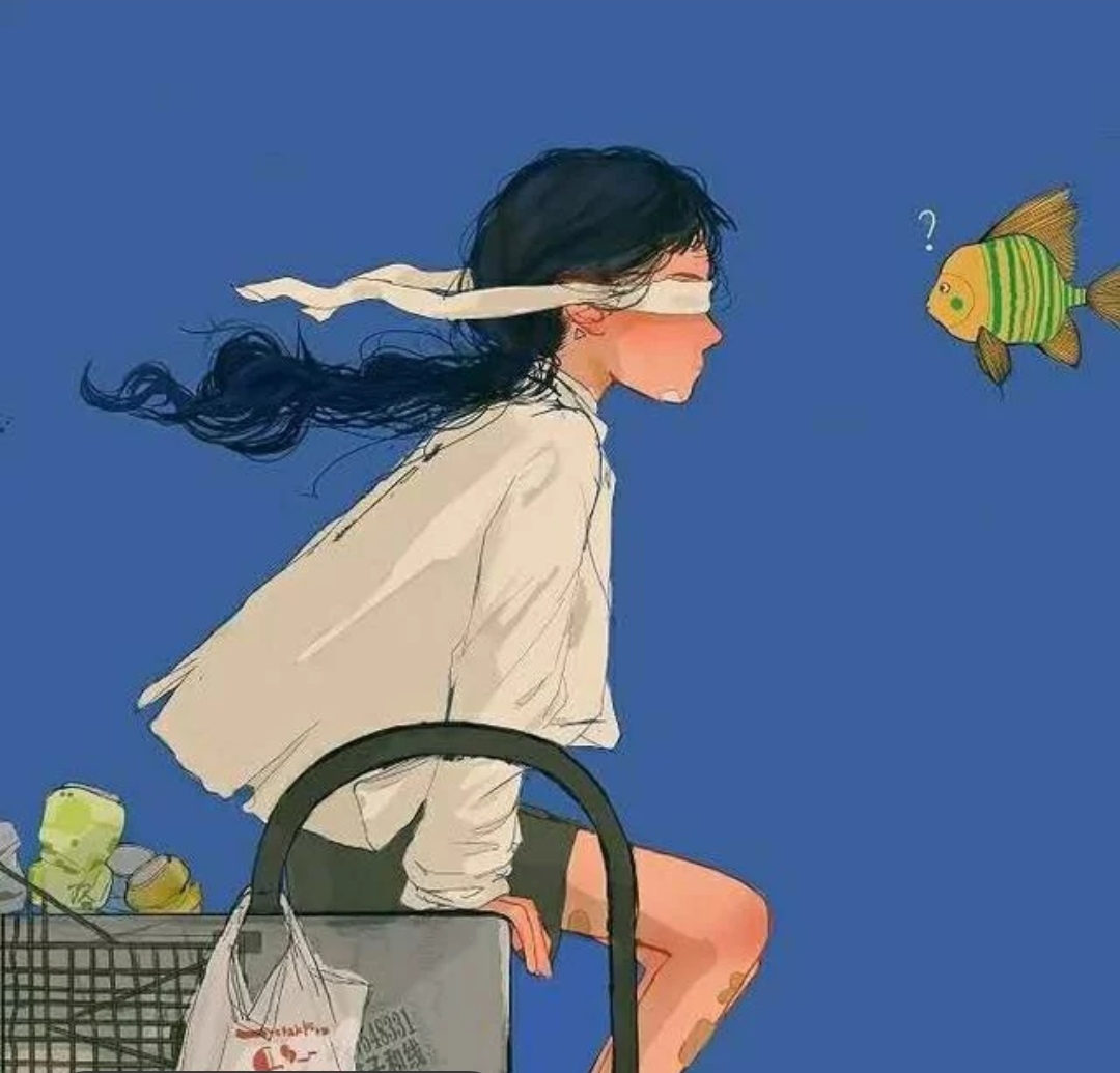 卡通头像可爱呆萌油画,油画风头像卡通