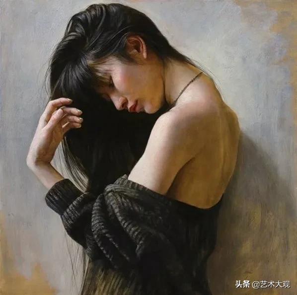 当代西方女画家油画赏析,日本大师级油画作品