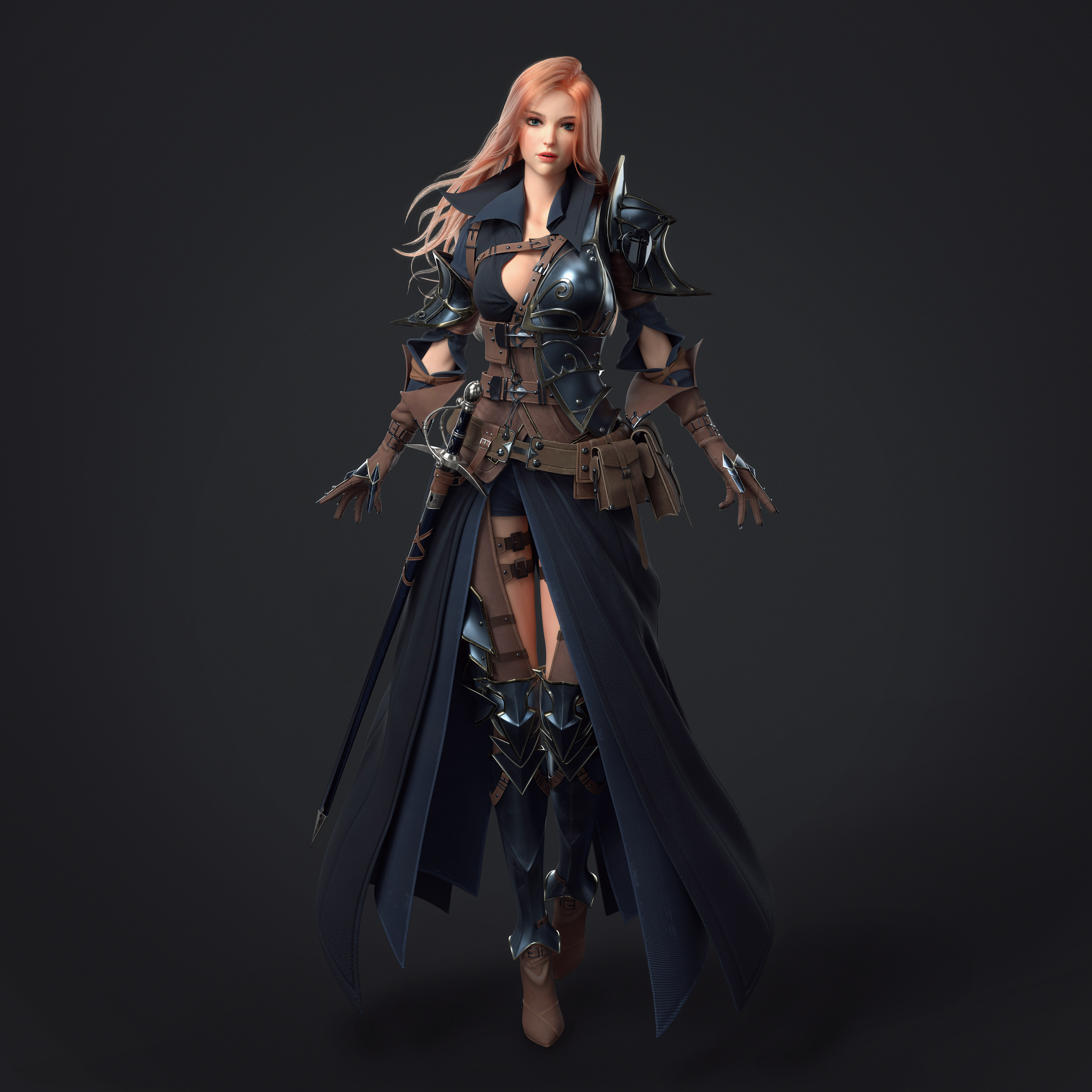 最简单的3d建模人物,有创意的3d建模作品