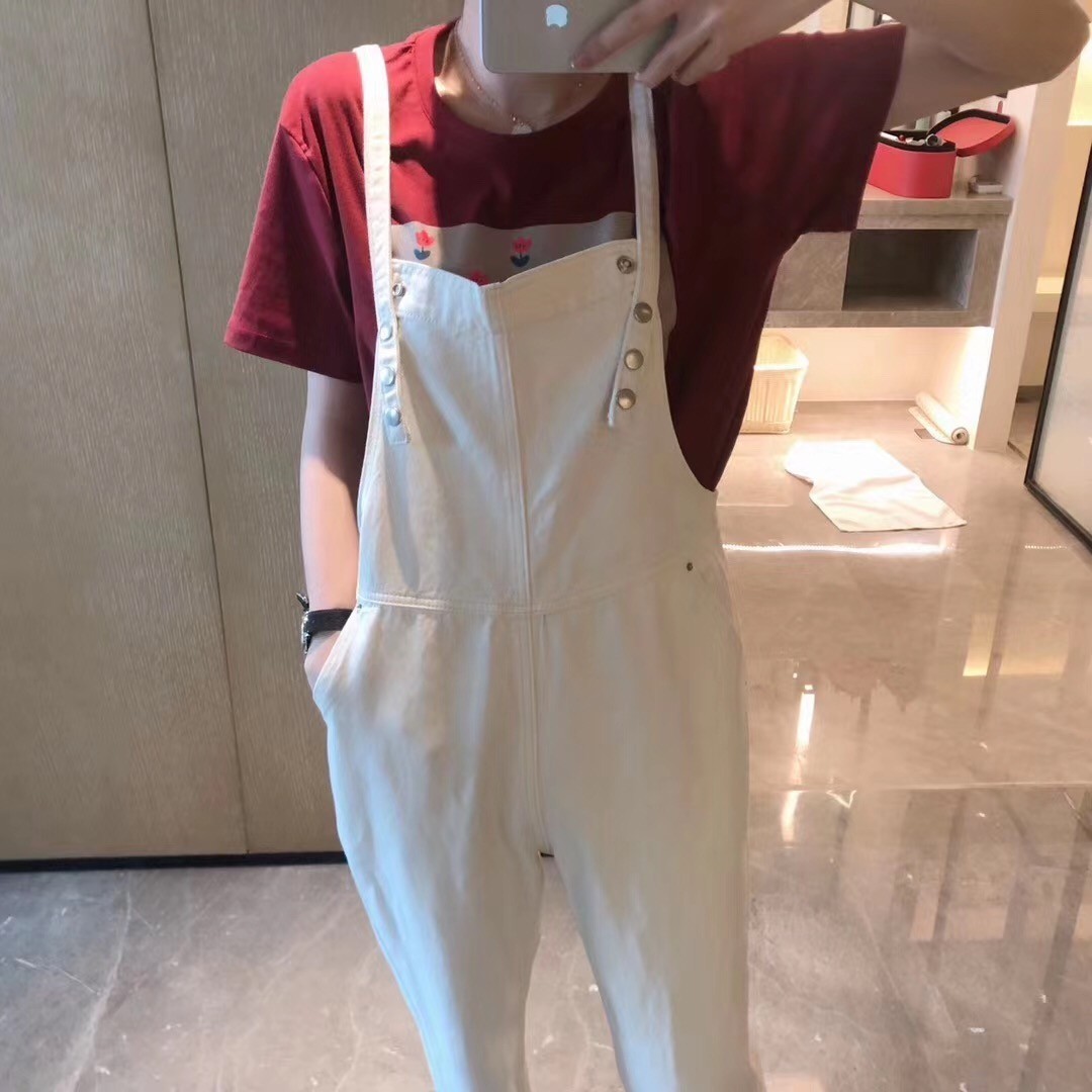 背带裤的小裙子,五一出游小裙子背带裙