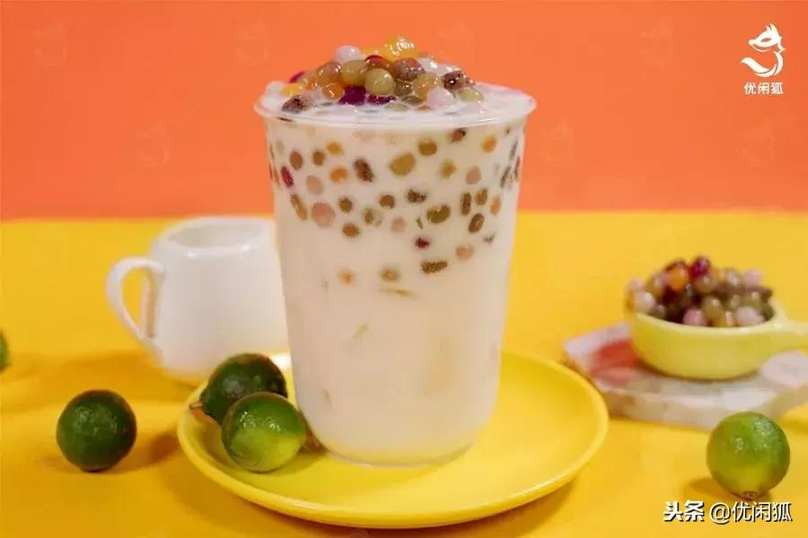 嘟嘟茶系列之椰奶芋圆嘟嘟茶,手把手教你把小芋圆用在饮品小吃店