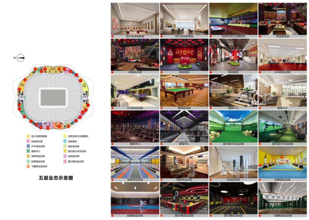 广州恒大投资40亿建的广州足球场,恒大巨型球场效果图
