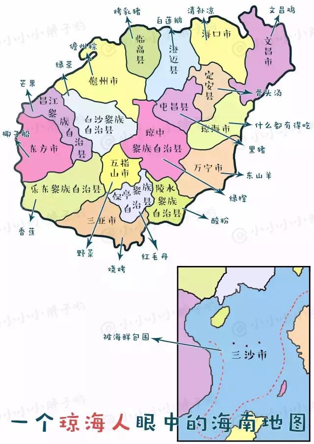 海南人眼里儋州,海南人眼中的海南